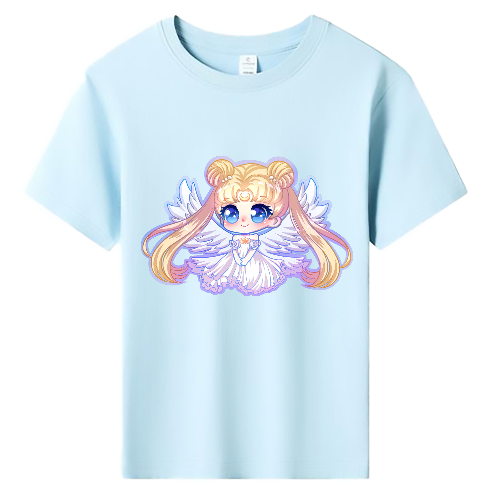 （画像用） 美少女戦士セーラームーン 愛野 美奈子 あいの みなこ Sailor Moon Aino Minako 綿100％キッズTシャツ（フロントプリント）